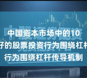 中国资本市场中的10大配资最好的股票投资行为围绕杠杆传导机制
