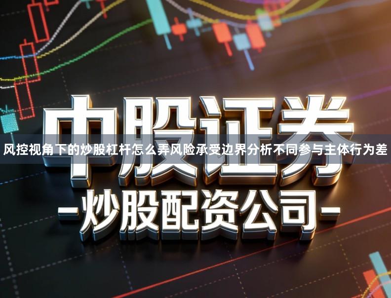 风控视角下的炒股杠杆怎么弄风险承受边界分析不同参与主体行为差