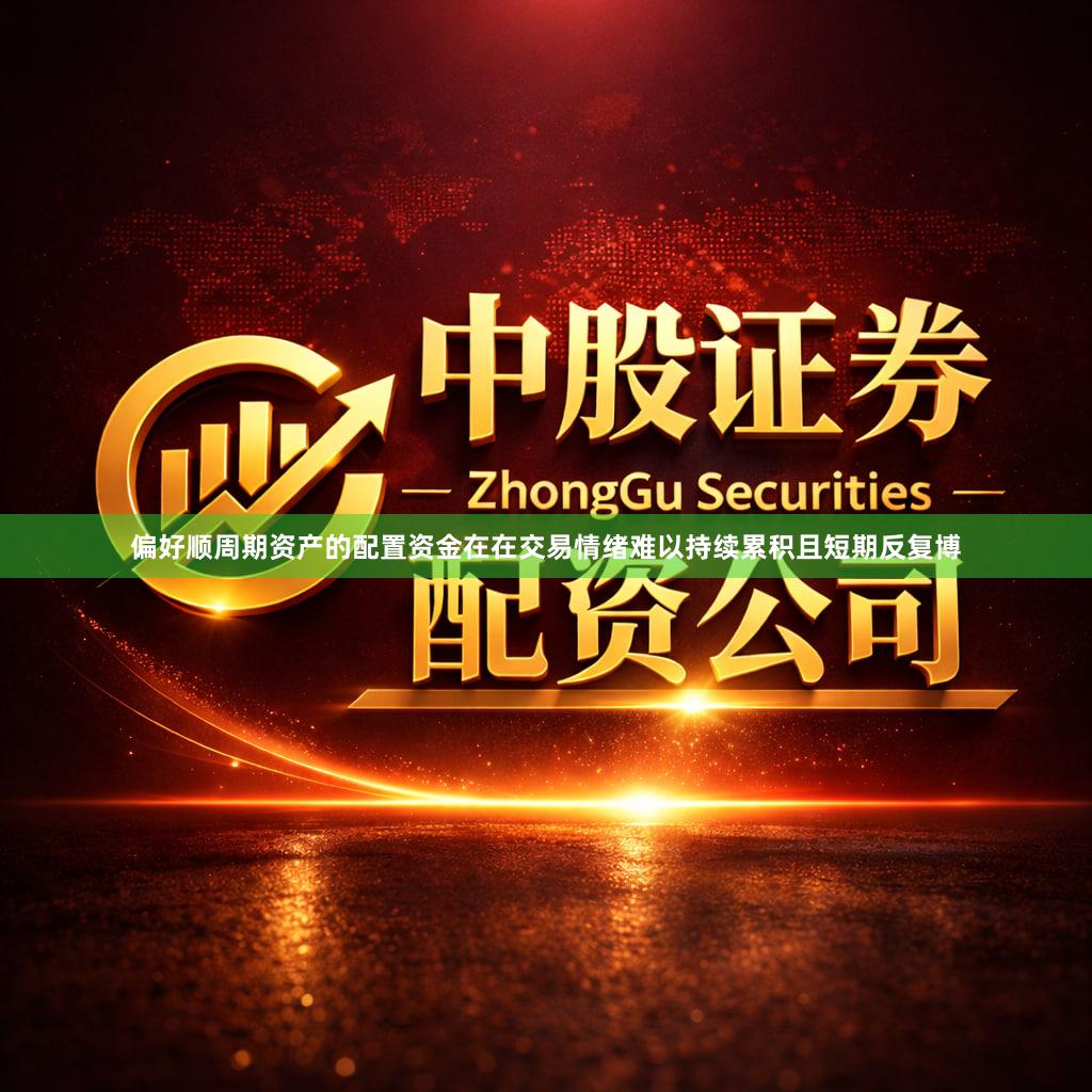 偏好顺周期资产的配置资金在在交易情绪难以持续累积且短期反复博
